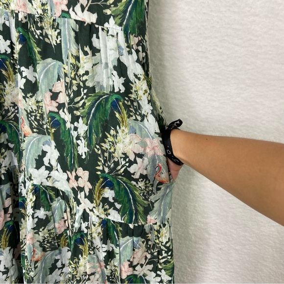 Beau & Ro x Markey | The Palm Beach Sara Midi dress. Missing belt size Small - Picture 7 of 16